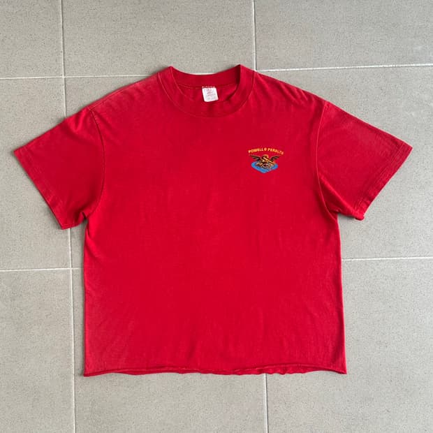 80s 빈티지 파웰페랄타 티셔츠 L Powell Peralta