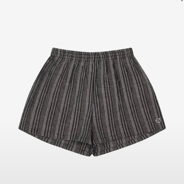 038 ETHNIC SHORTS DARK GREY