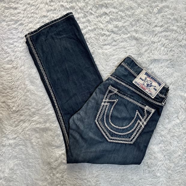 트루릴리전 스티치 데님 33