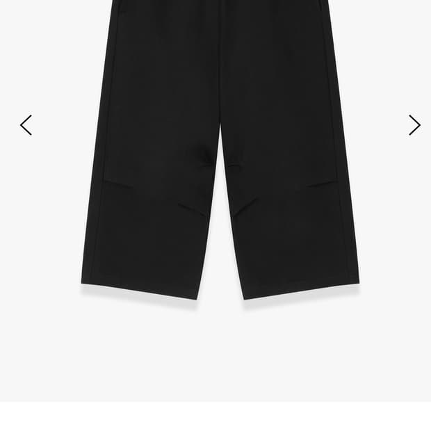 구해요)Ease capri pants (black) 
