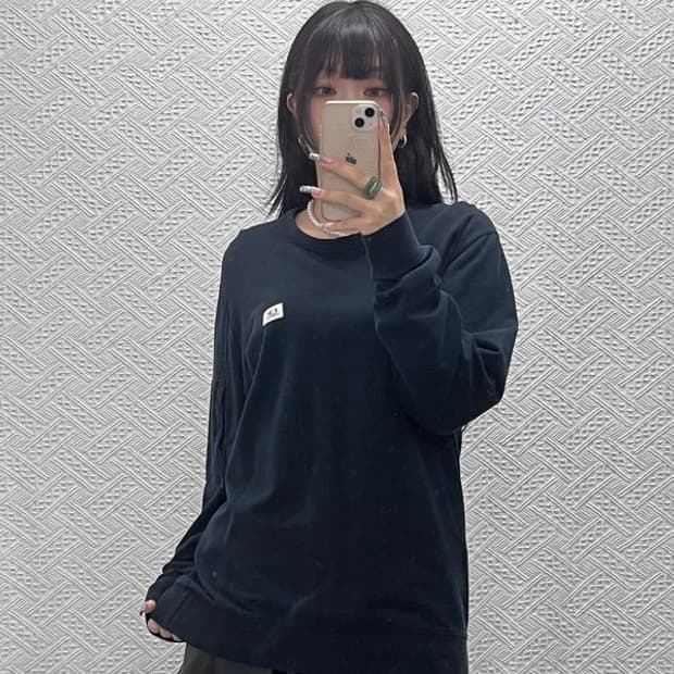 씨피컴퍼니 빈티지 모던시크 캐주얼 오버핏 롱슬리브 L C12570