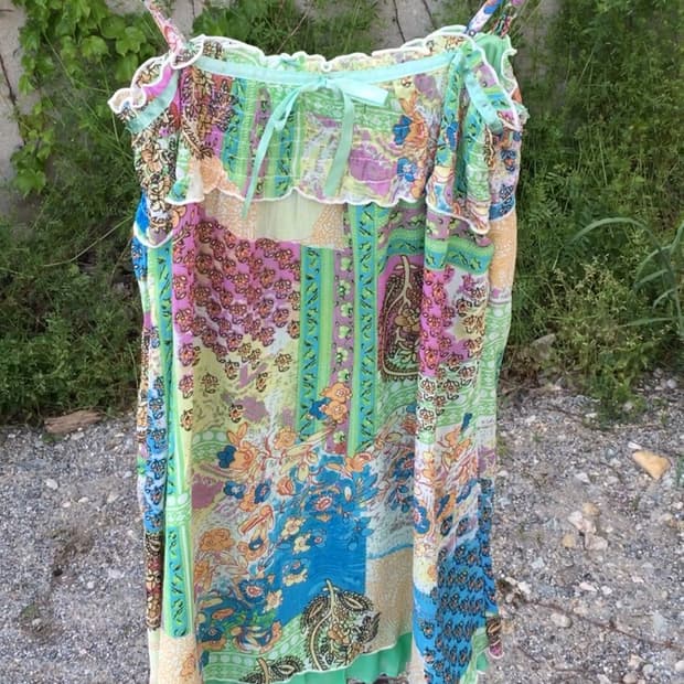 빈티지 페어리 에스닉 슬리브리스