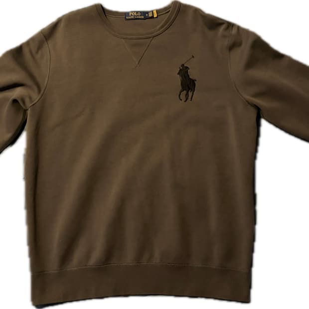 폴로 빅포니 맨투맨 (차콜)