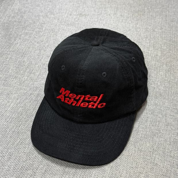 mental athletic 코듀로이캡 검/빨