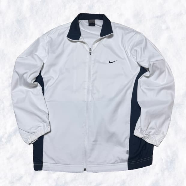 나이키 올드스쿨 일본 화이트 네이비 바람막이