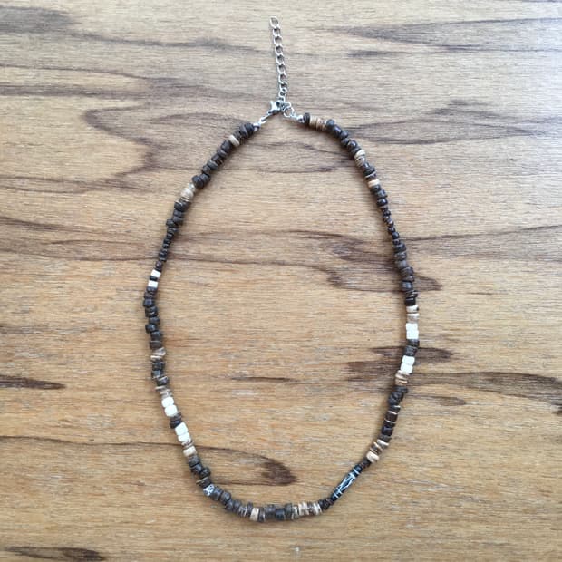 coconut wood necklace