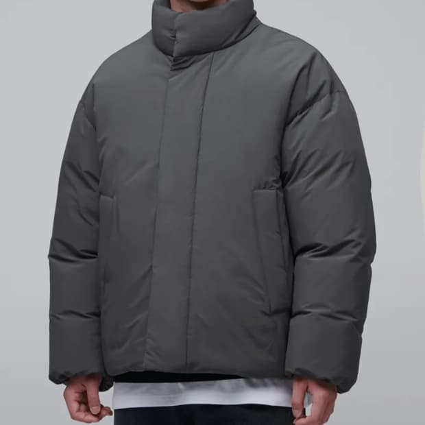 무신사 미니멀 다운 숏 패딩 2XL