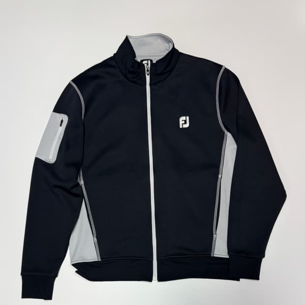 풋조이 골프 암 포켓 필드 집업 자켓