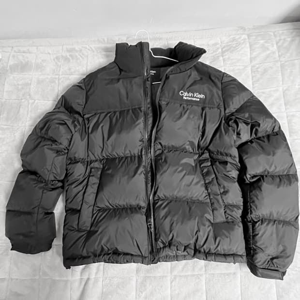 캘빈클라인 패딩 L