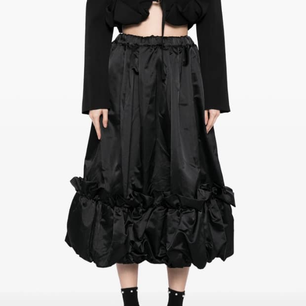 꼼데가르송 스커트