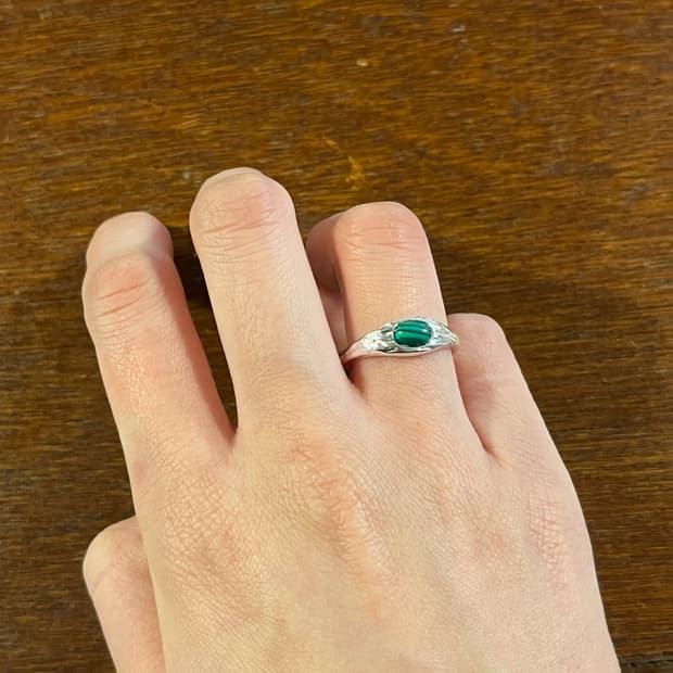 새상품 여성 신주 원석 반지 