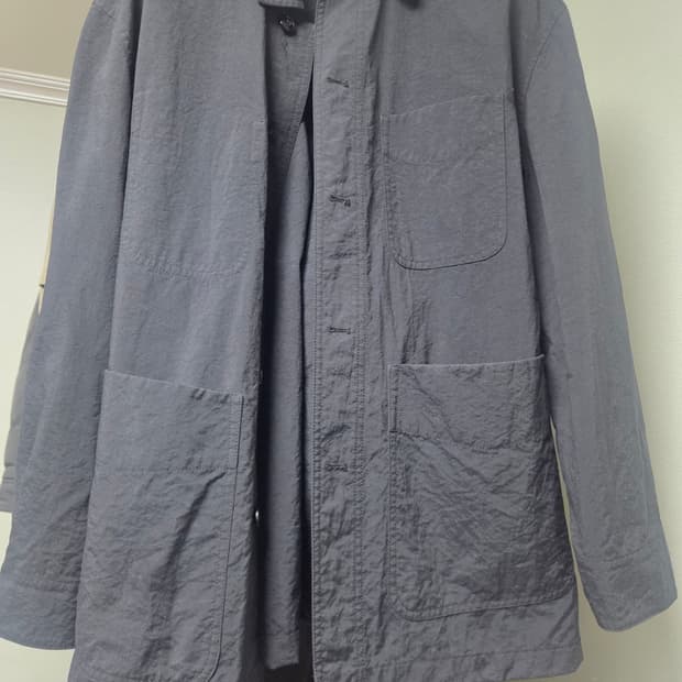 포터리 나일론 워크자켓 블랙