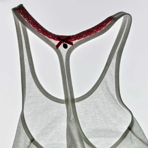 스컬프터 Thong Sleeveless White