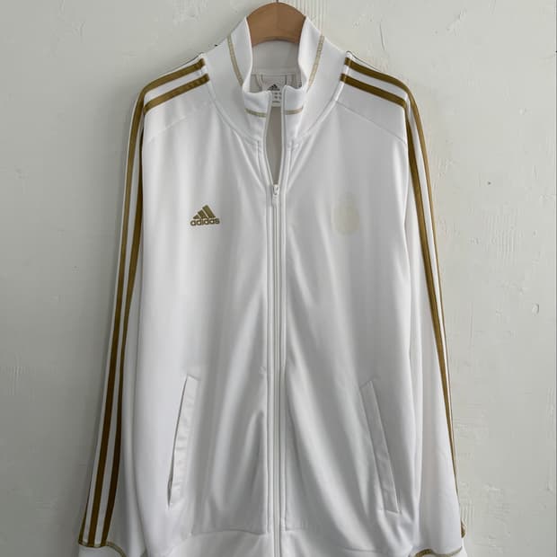 Adidas 아디다스 오리지널 레알마드리드 사이드라인 트랙탑