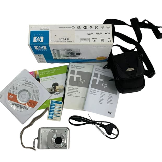 HP 포토스마트 M627 디지털카메라 풀박스 (레트로 디카 / 정상작동)