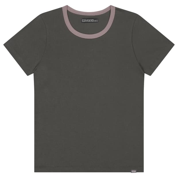 코이세이오 038 BASIC SLIM T-SHIRT CHARCOAL