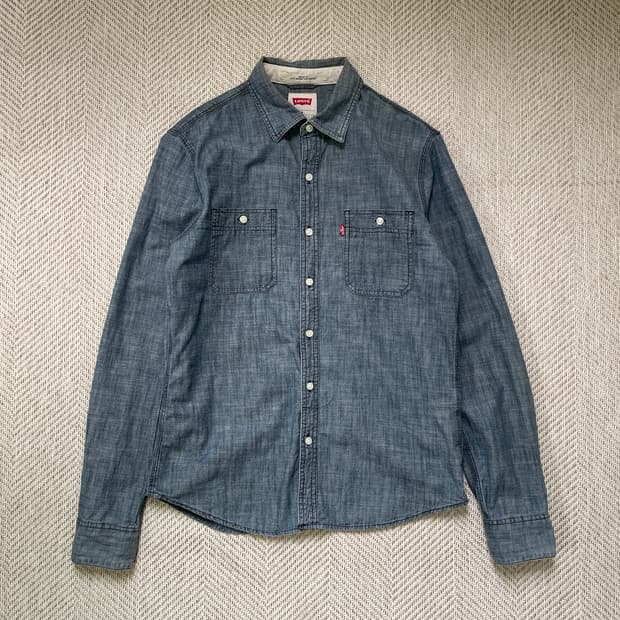 리바이스 샴브레이 데님셔츠