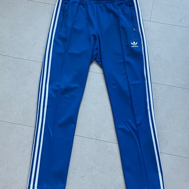아디다스 베켄바우어 트랙팬츠 프라임블루 2XL