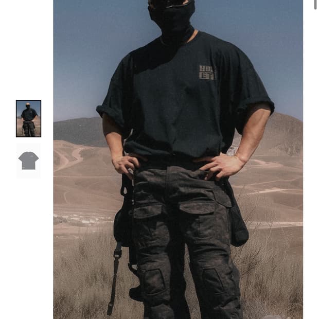 [XL]에이치덱스 택티컬 자이언트핏 반팔