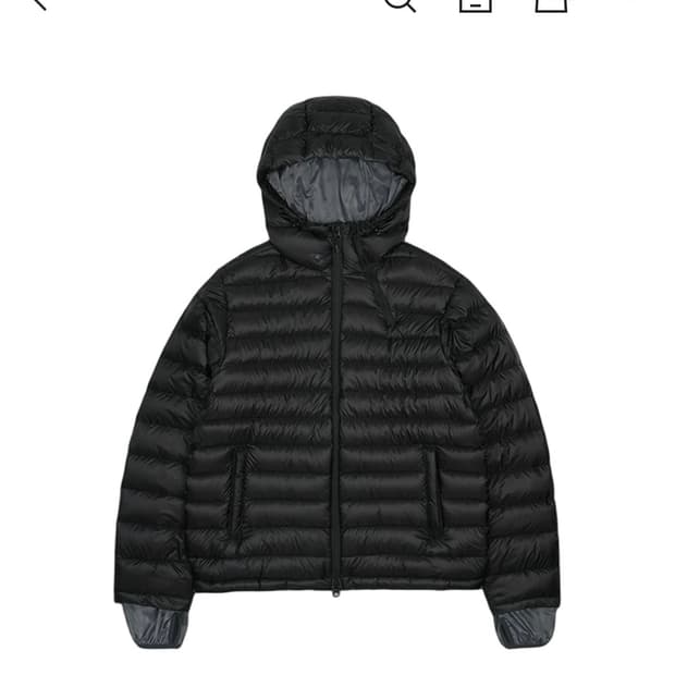 산산기어 서픽스 푸퍼자켓 블랙 25FW