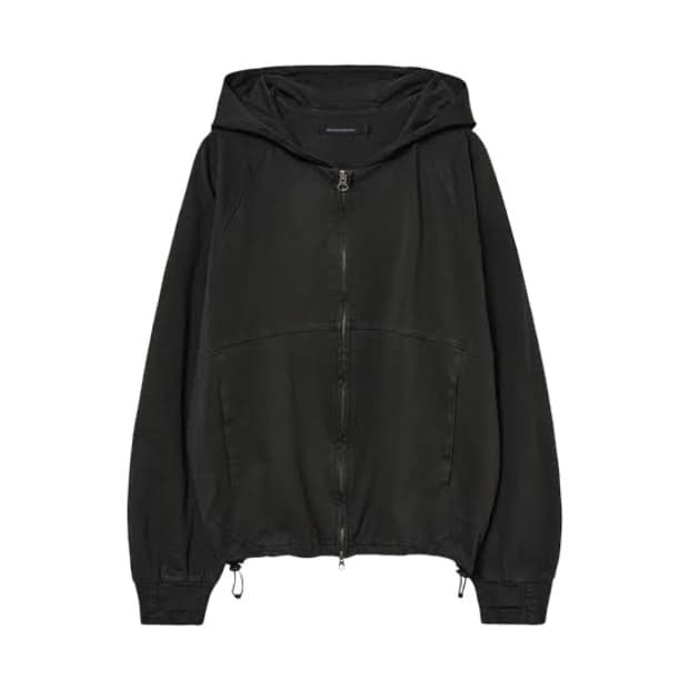 [3]해칭룸 silket hoodie dark green