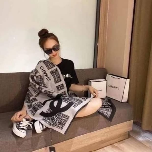 샤넬뷰티 기프트 스카프 숄 선물세트 무료배송