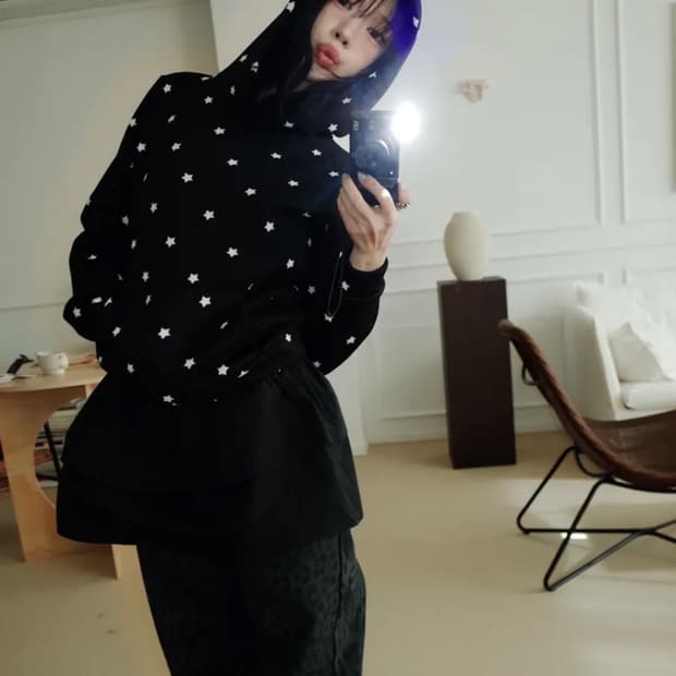 오피쉬 미니스타 후디 블랙