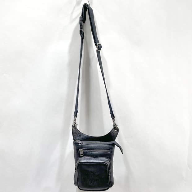 할리데이비슨 로고 조절 숄더 허벅지 싸이팩백 