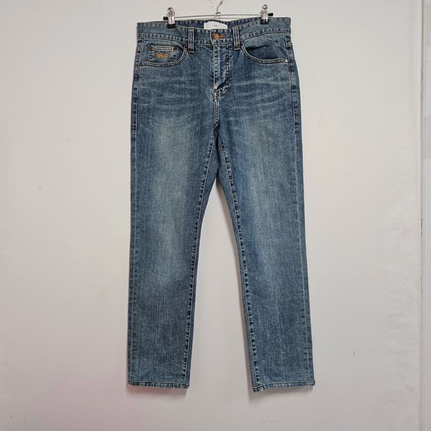 플랙진 051 베를린 중청 데님팬츠 32