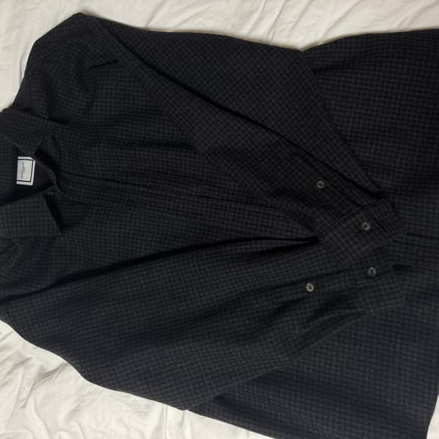 [50] 24fw 우영미 울 체크 셔츠 판매합니다.