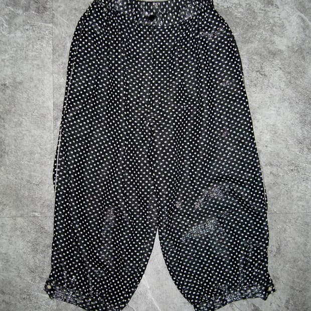 Black Dots Pants