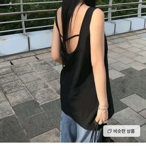 더니로 투링 버클 나시 원피스