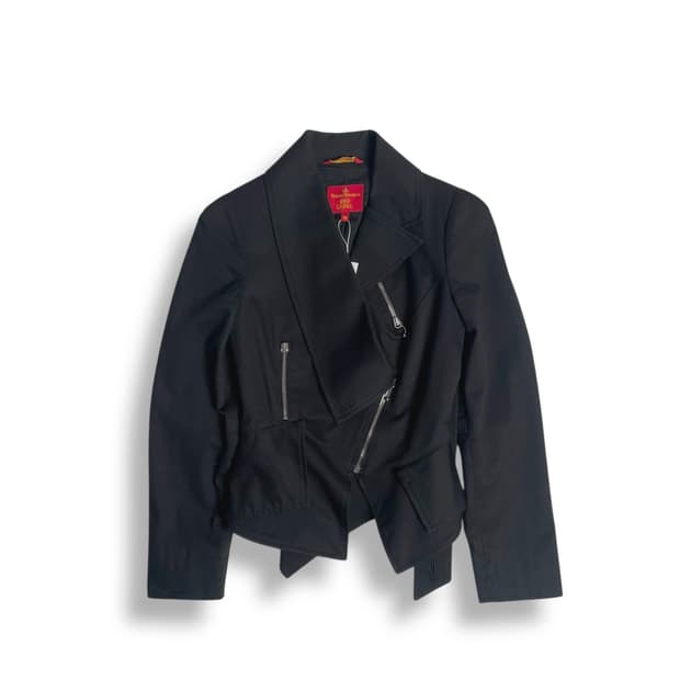 vivienne westwood 레드라벨 언밸런스 크롭니트(italy) 