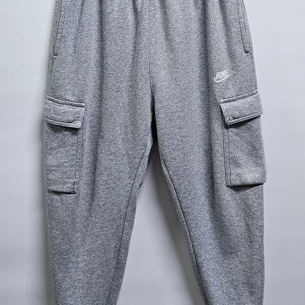 나이키 기모 카고조거팬츠 L