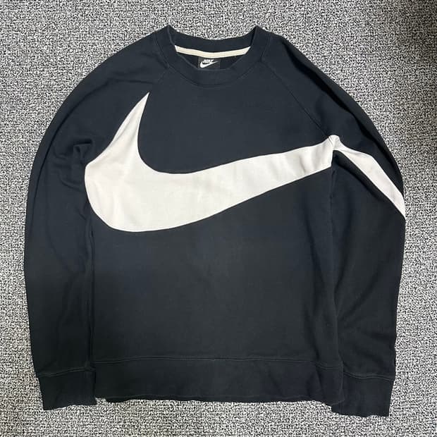 (XL추천) 나이키 빅스우시 블랙 맨투맨