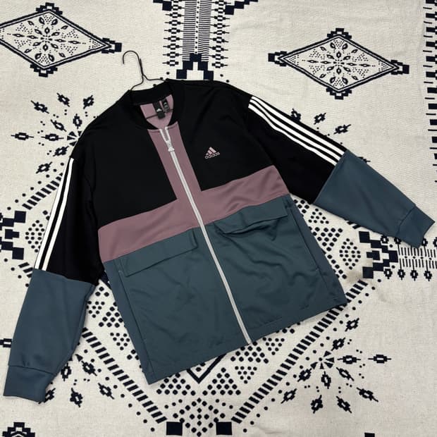 아디다스 올드스쿨 트리코트 트랙탑 져지