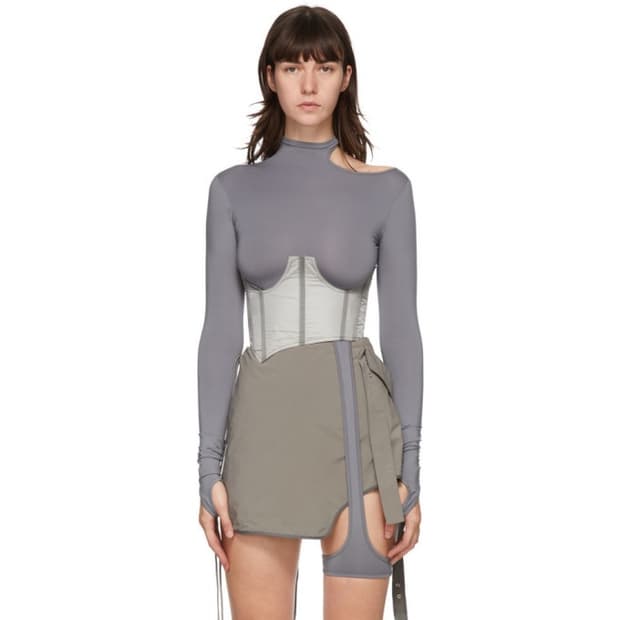혜인서 Long Sleeve Top With Corset