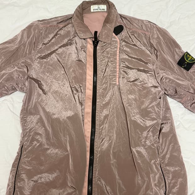 XL 18FW스톤아일랜드 나일론 오버셔츠