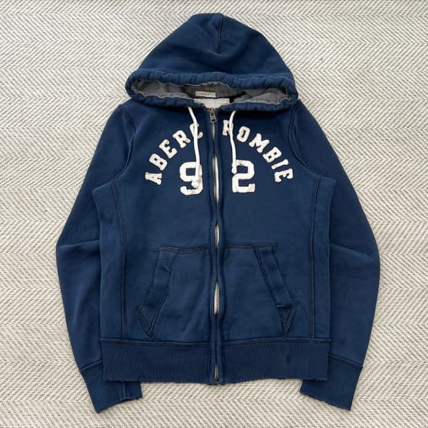 아베크롬비 로고 후드집업 r3045