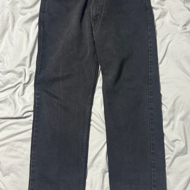 90’s 리바이스 505 오렌지탭 흑청 36x30