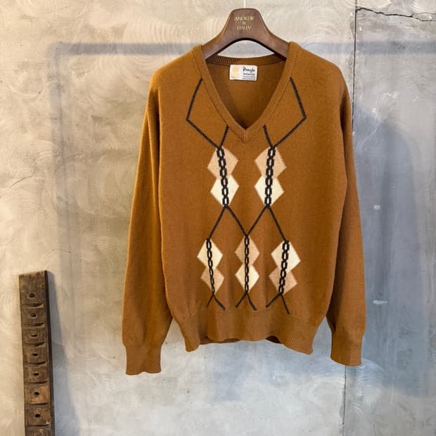 프링글 인따르시아 스코티쉬 니트 55~66