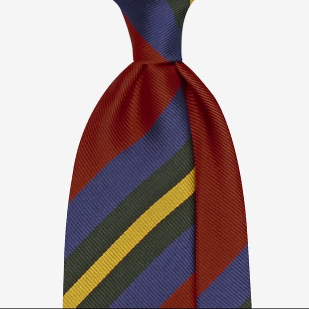 매너그램 프레피 레지멘탈 타이