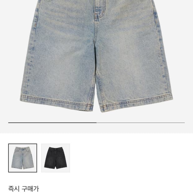 (W) Mischief Denim Bermuda Pants Light B