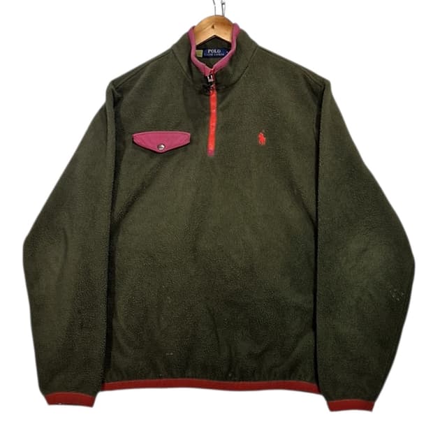 폴로 랄프로렌 하프집업 풀 오버 플리스