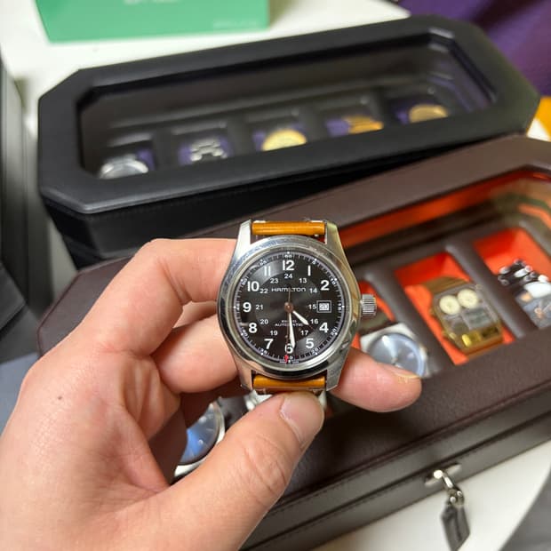 해밀턴 카키 필드 오토매틱 42mm