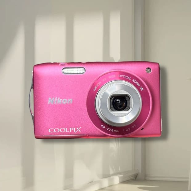 뷰티,뽀용!) 니콘 쿨픽스 S3300 디카 빈티지 캠코더 /캐논 카시오