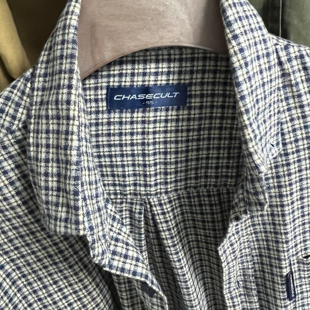 Chasecult 체크 셔츠