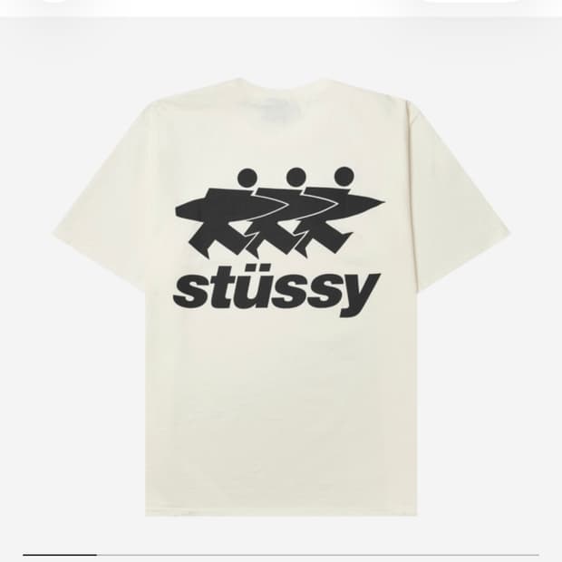 Stussy 서프워크 피그먼트 다이드 티셔츠 s
