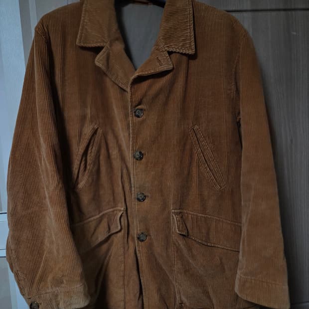 헨리코튼 빈티지  코듀로이 자켓 50
