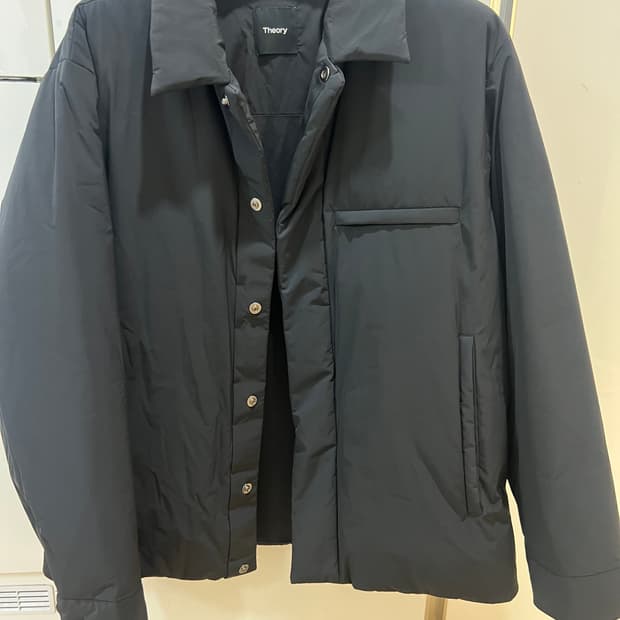 띠어리 다운 패딩 xl 